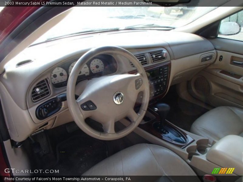 Medium Parchment Interior - 2003 Sable LS Premium Sedan 