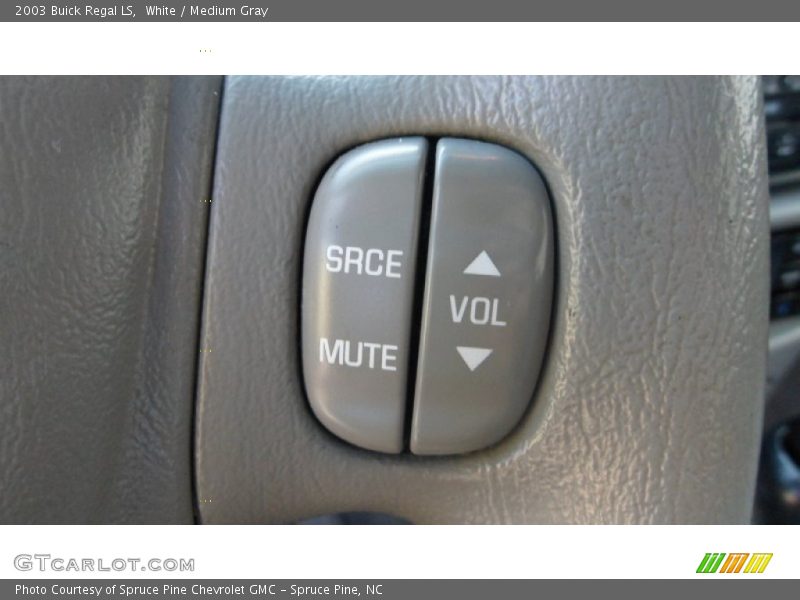 White / Medium Gray 2003 Buick Regal LS