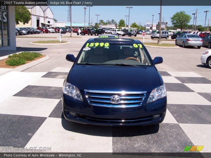 Indigo Ink Blue Pearl / Ivory 2007 Toyota Avalon Limited