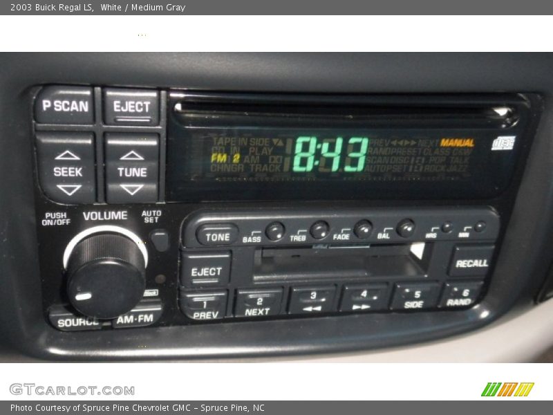 White / Medium Gray 2003 Buick Regal LS
