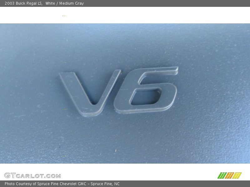 White / Medium Gray 2003 Buick Regal LS
