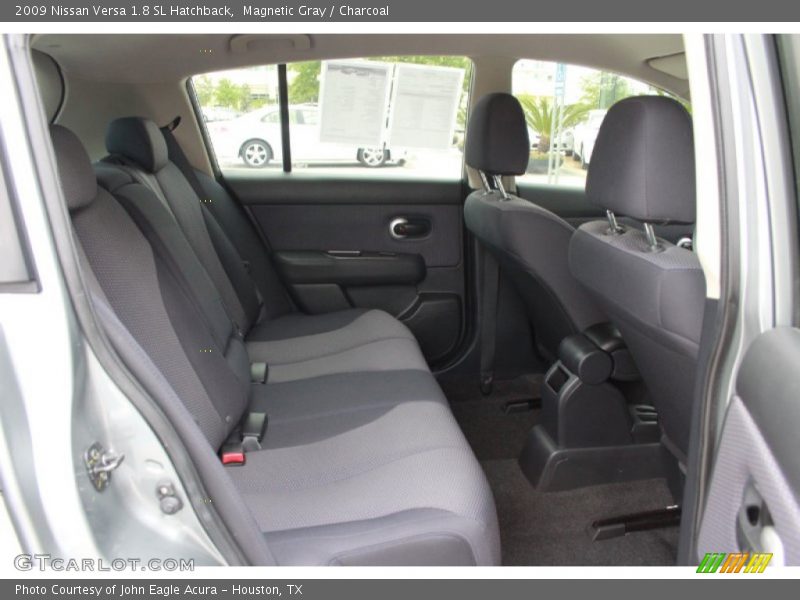 Magnetic Gray / Charcoal 2009 Nissan Versa 1.8 SL Hatchback