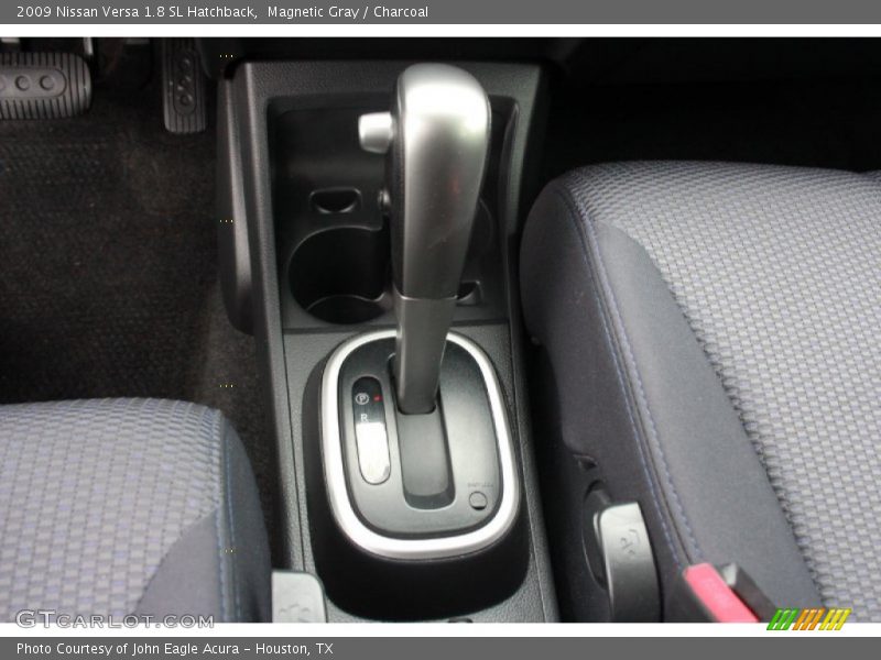 Magnetic Gray / Charcoal 2009 Nissan Versa 1.8 SL Hatchback