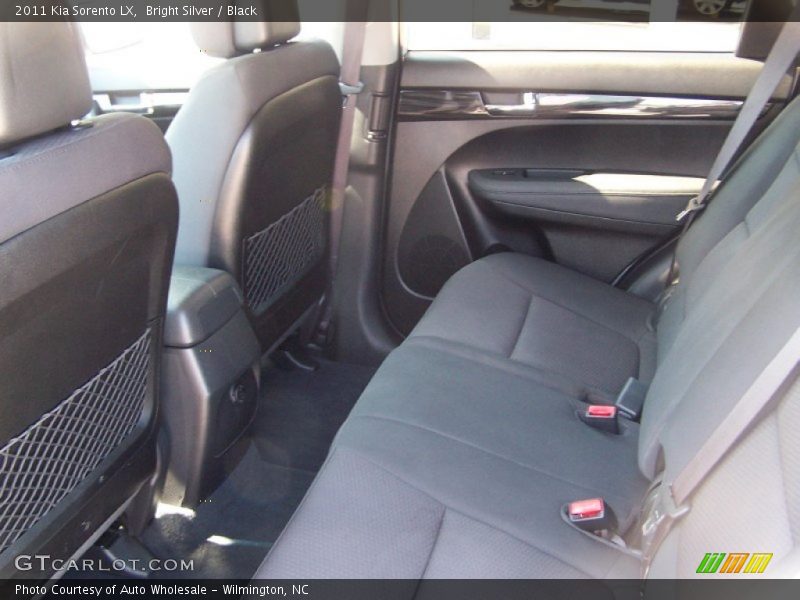 Bright Silver / Black 2011 Kia Sorento LX