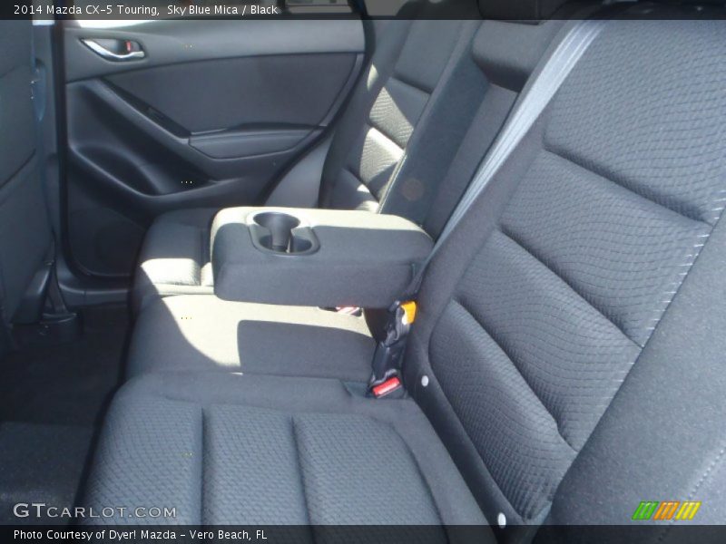 Sky Blue Mica / Black 2014 Mazda CX-5 Touring