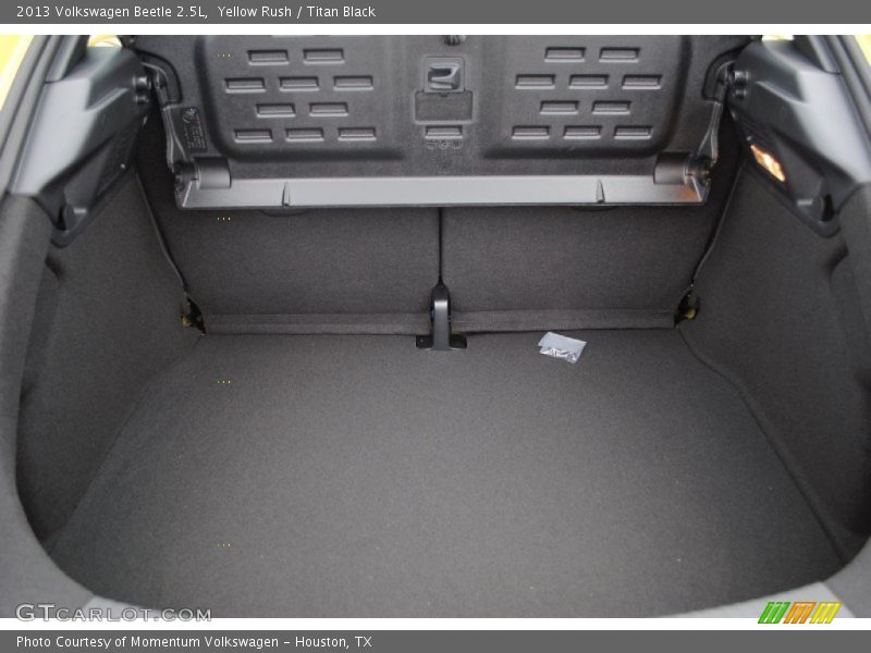 Yellow Rush / Titan Black 2013 Volkswagen Beetle 2.5L
