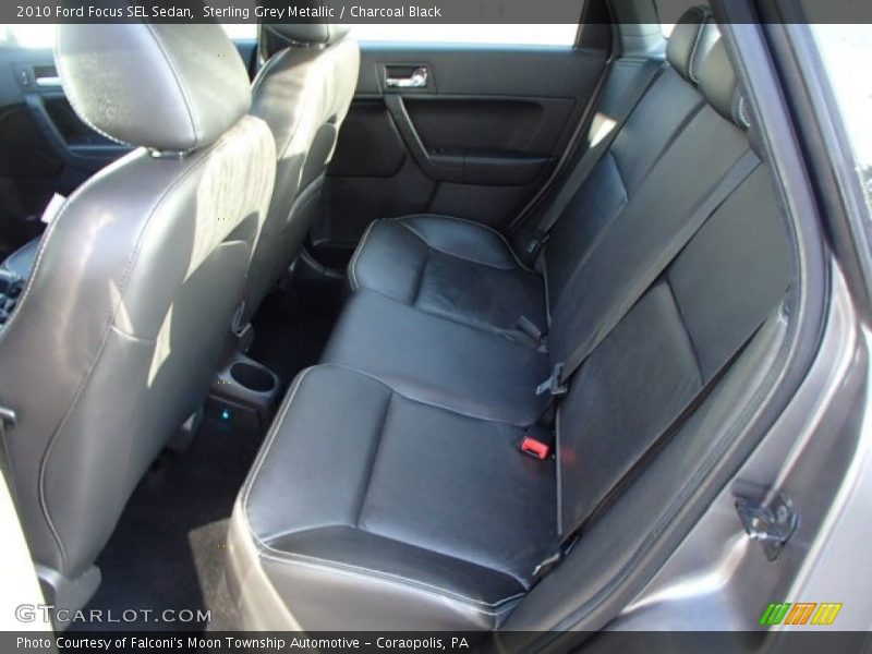 Sterling Grey Metallic / Charcoal Black 2010 Ford Focus SEL Sedan