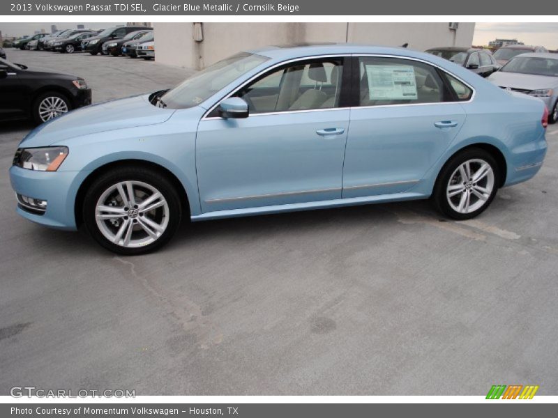  2013 Passat TDI SEL Glacier Blue Metallic