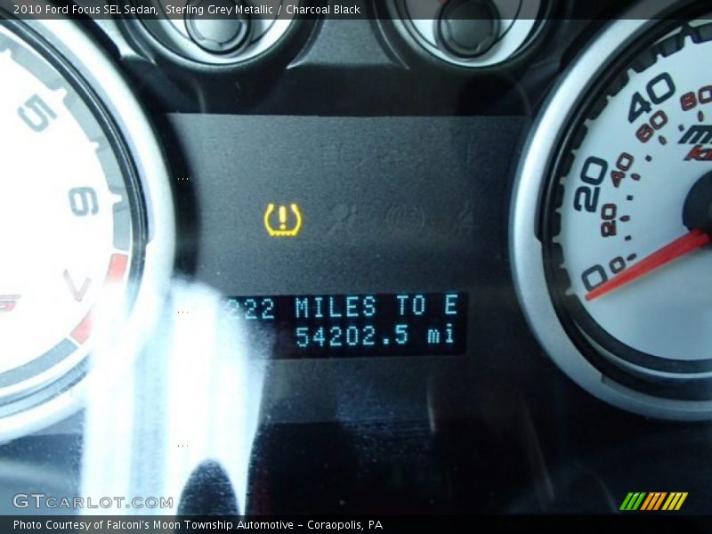 Sterling Grey Metallic / Charcoal Black 2010 Ford Focus SEL Sedan