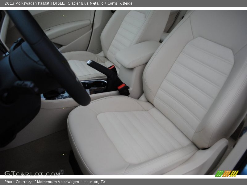 Front Seat of 2013 Passat TDI SEL