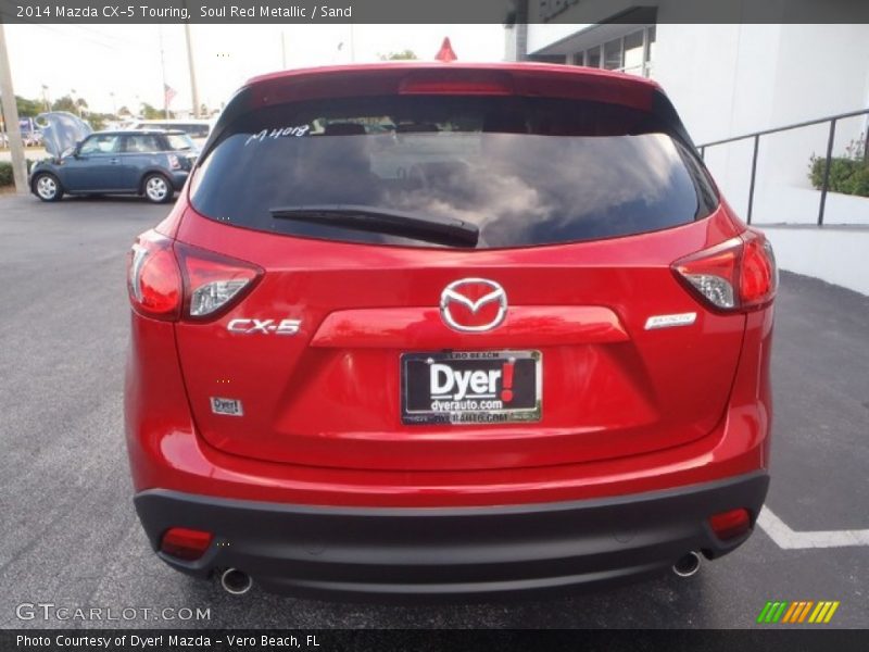 Soul Red Metallic / Sand 2014 Mazda CX-5 Touring