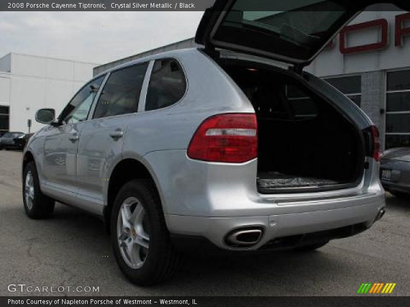 Crystal Silver Metallic / Black 2008 Porsche Cayenne Tiptronic