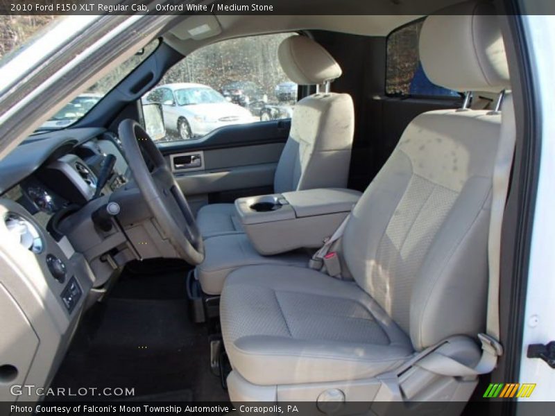  2010 F150 XLT Regular Cab Medium Stone Interior