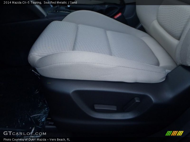 Soul Red Metallic / Sand 2014 Mazda CX-5 Touring