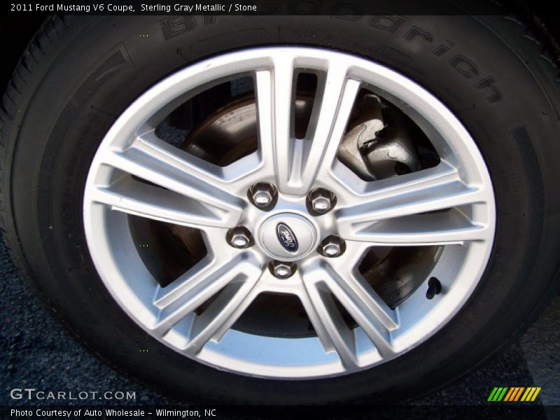 Sterling Gray Metallic / Stone 2011 Ford Mustang V6 Coupe