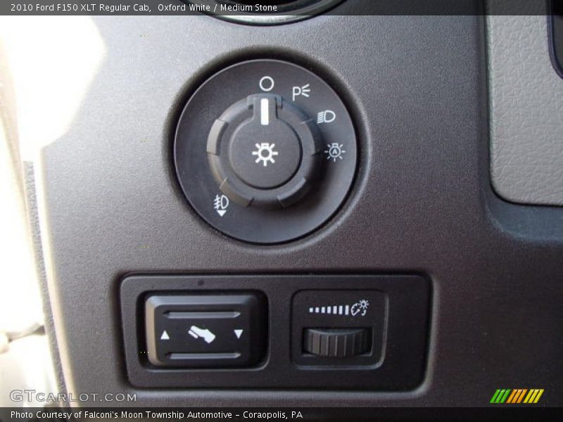 Controls of 2010 F150 XLT Regular Cab