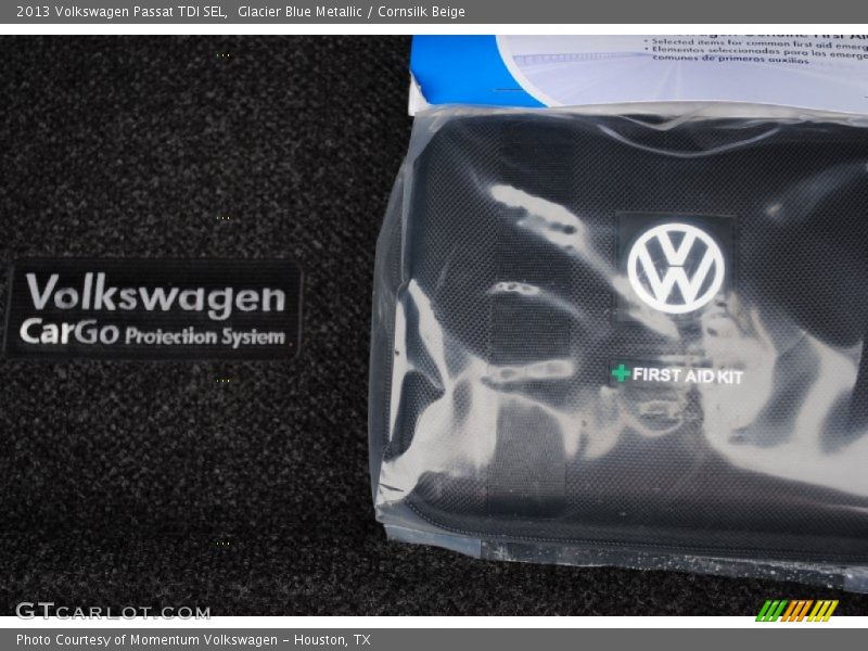 Glacier Blue Metallic / Cornsilk Beige 2013 Volkswagen Passat TDI SEL