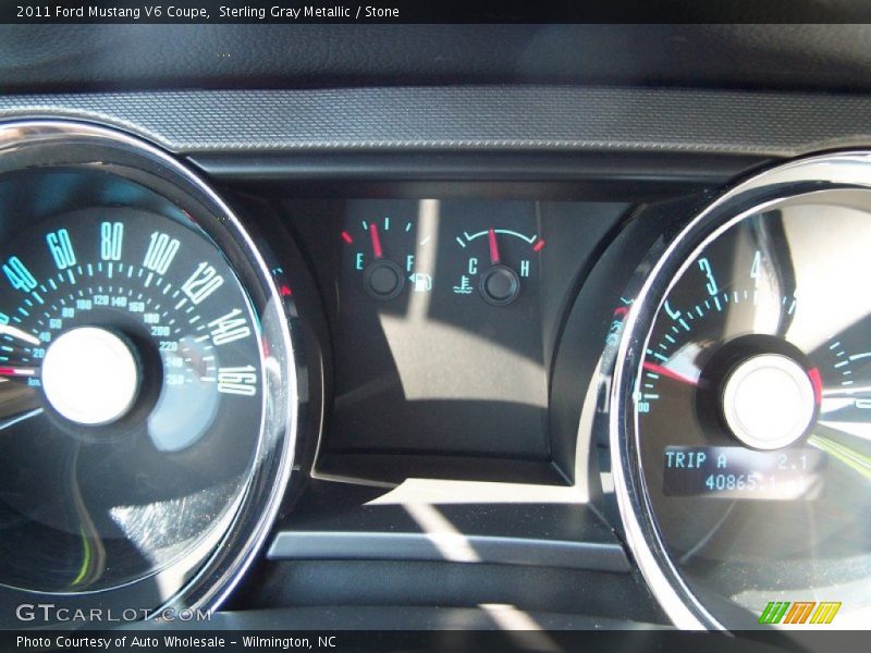 Sterling Gray Metallic / Stone 2011 Ford Mustang V6 Coupe