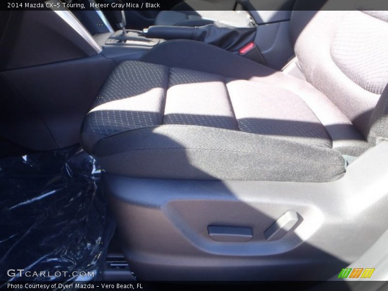 Meteor Gray Mica / Black 2014 Mazda CX-5 Touring