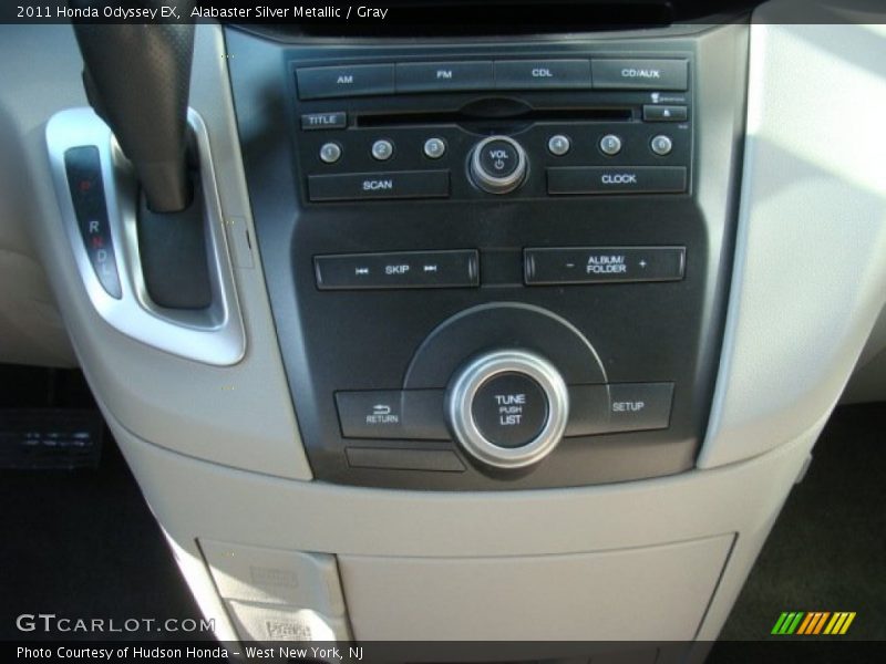 Alabaster Silver Metallic / Gray 2011 Honda Odyssey EX