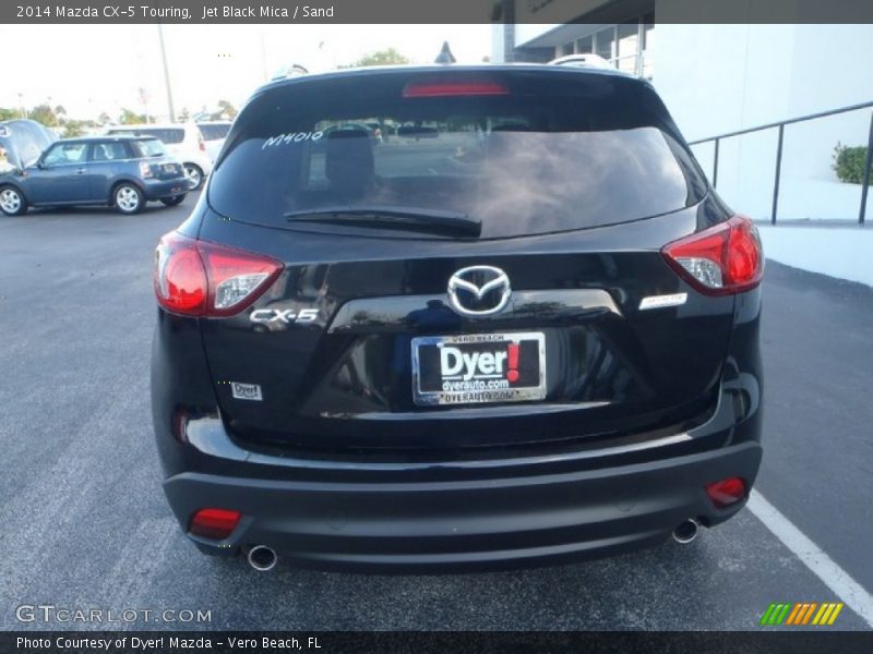 Jet Black Mica / Sand 2014 Mazda CX-5 Touring