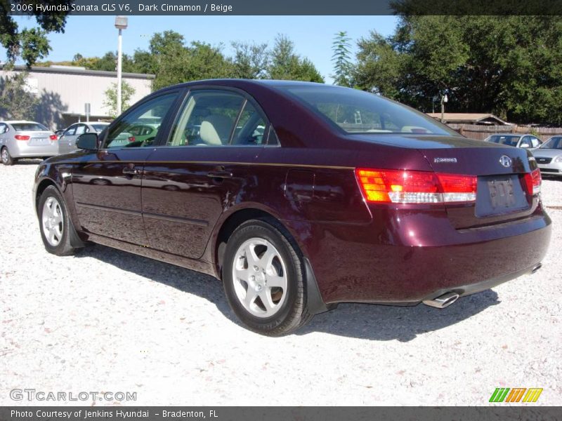Dark Cinnamon / Beige 2006 Hyundai Sonata GLS V6