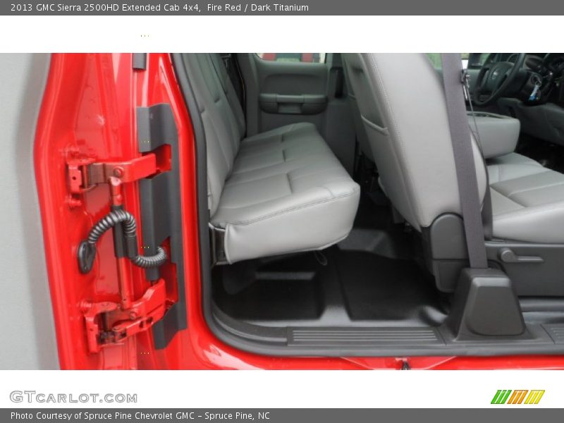 Fire Red / Dark Titanium 2013 GMC Sierra 2500HD Extended Cab 4x4