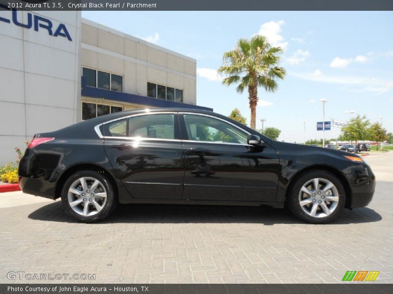 Crystal Black Pearl / Parchment 2012 Acura TL 3.5