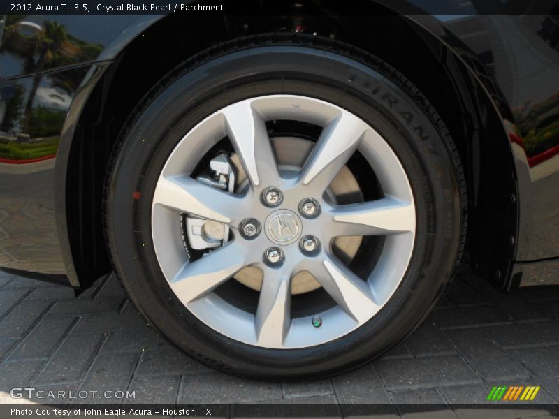 Crystal Black Pearl / Parchment 2012 Acura TL 3.5