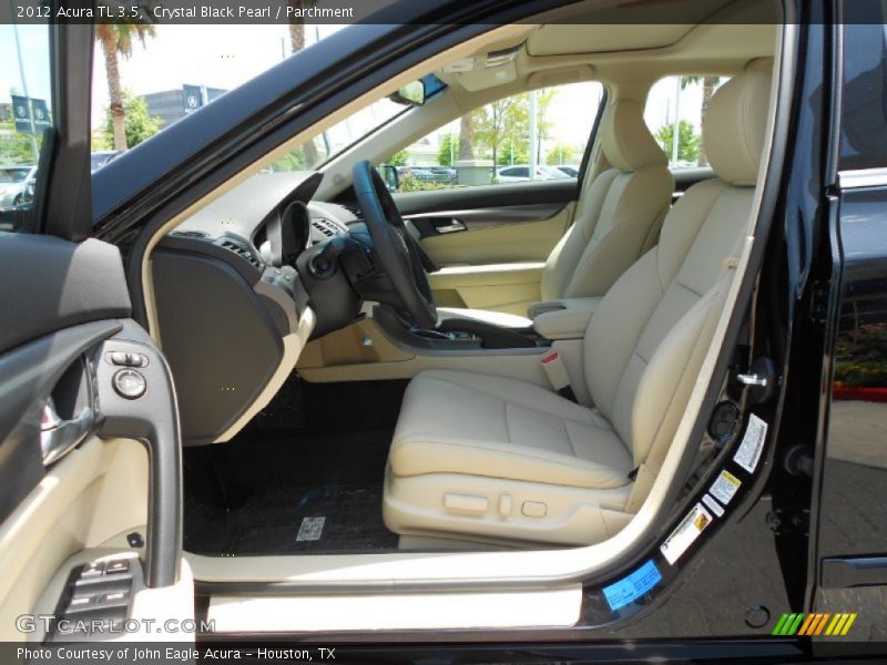 Crystal Black Pearl / Parchment 2012 Acura TL 3.5