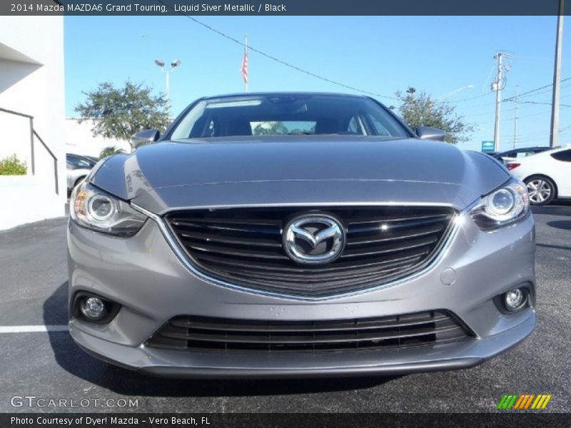 Liquid Siver Metallic / Black 2014 Mazda MAZDA6 Grand Touring