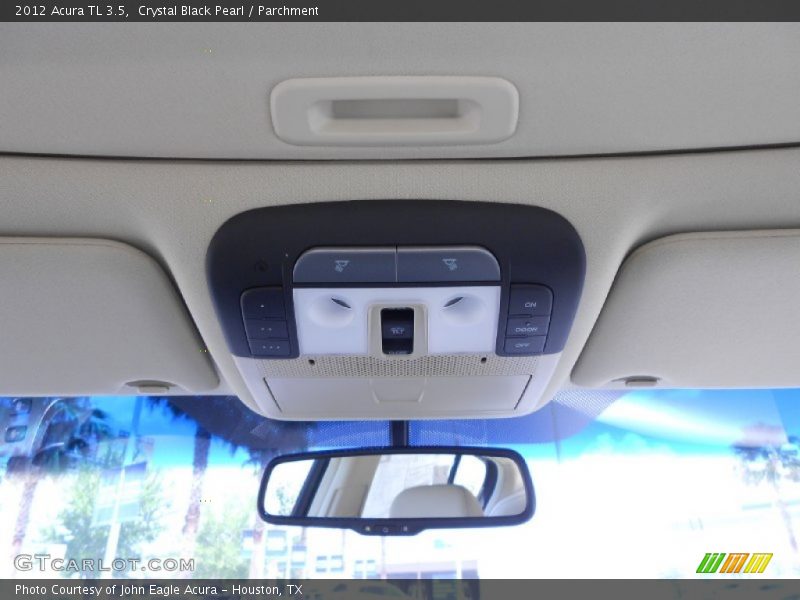 Crystal Black Pearl / Parchment 2012 Acura TL 3.5