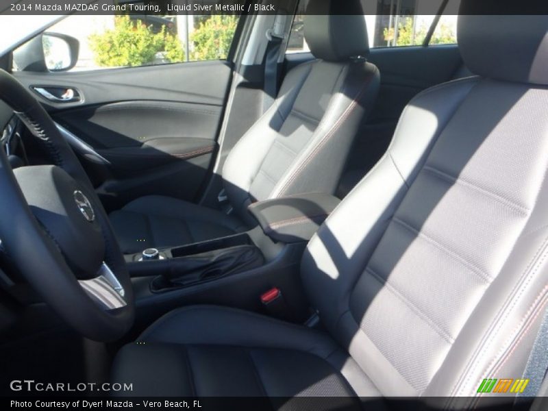 Liquid Siver Metallic / Black 2014 Mazda MAZDA6 Grand Touring