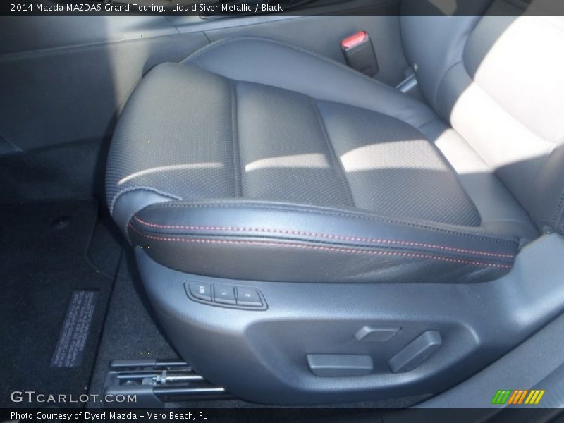 Liquid Siver Metallic / Black 2014 Mazda MAZDA6 Grand Touring