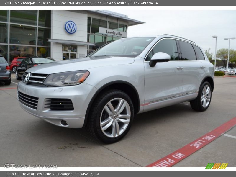 Cool Silver Metallic / Black Anthracite 2013 Volkswagen Touareg TDI Executive 4XMotion