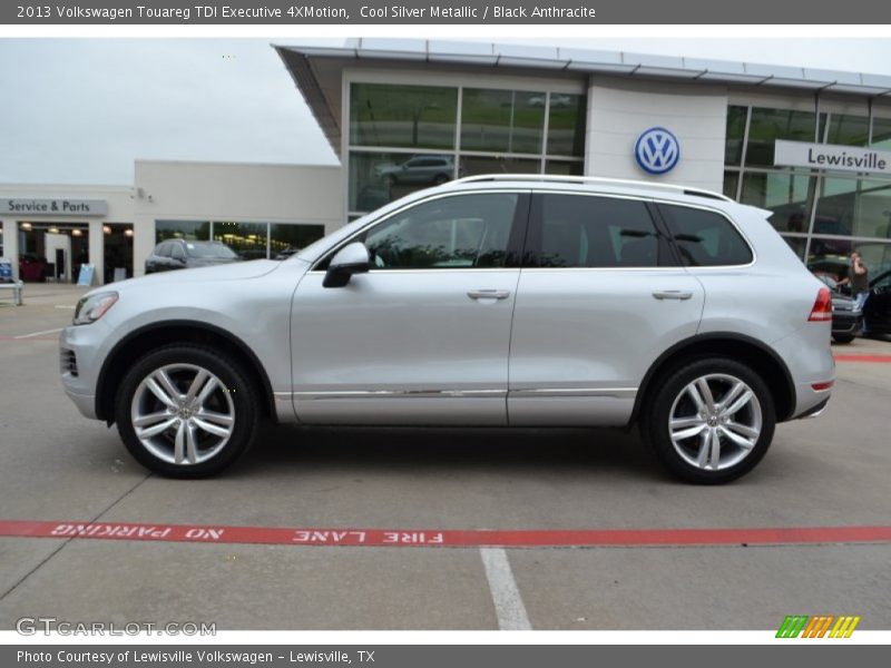 Cool Silver Metallic / Black Anthracite 2013 Volkswagen Touareg TDI Executive 4XMotion