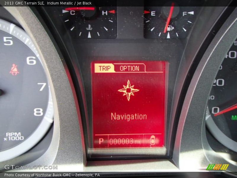 Iridium Metallic / Jet Black 2013 GMC Terrain SLE