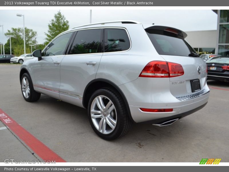 Cool Silver Metallic / Black Anthracite 2013 Volkswagen Touareg TDI Executive 4XMotion