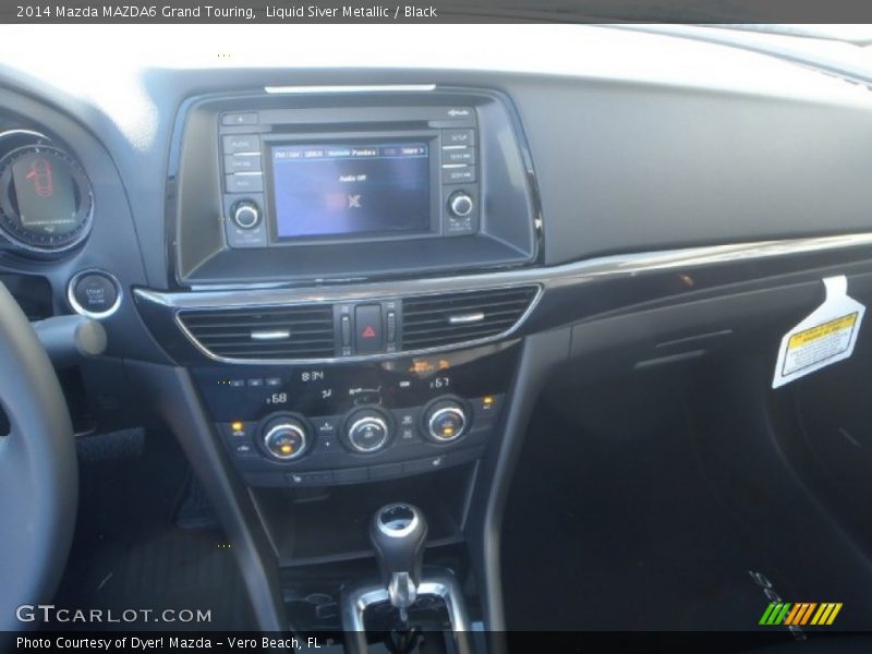 Liquid Siver Metallic / Black 2014 Mazda MAZDA6 Grand Touring