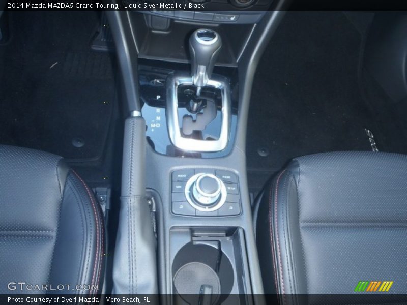Liquid Siver Metallic / Black 2014 Mazda MAZDA6 Grand Touring