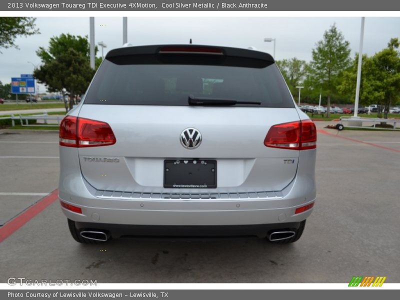 Cool Silver Metallic / Black Anthracite 2013 Volkswagen Touareg TDI Executive 4XMotion