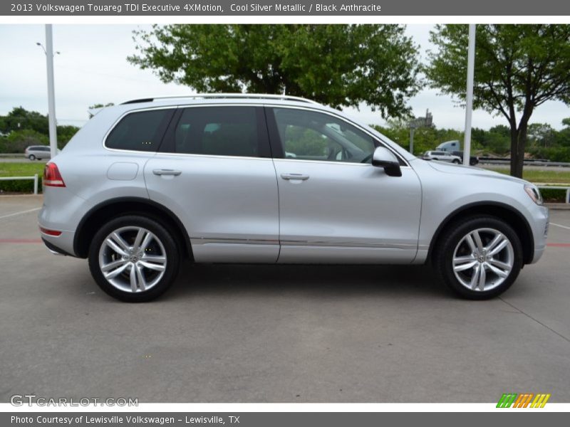 Cool Silver Metallic / Black Anthracite 2013 Volkswagen Touareg TDI Executive 4XMotion