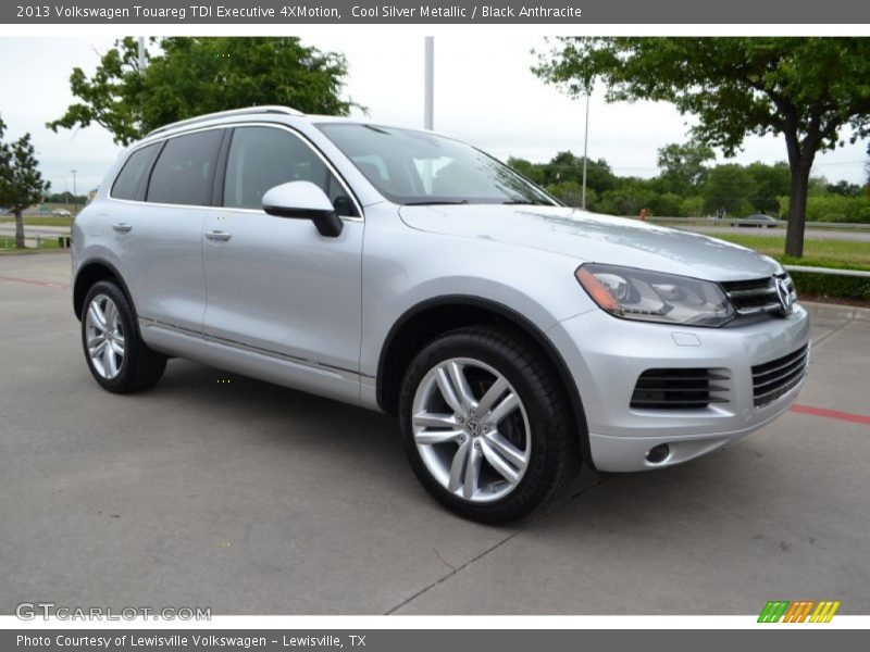 Cool Silver Metallic / Black Anthracite 2013 Volkswagen Touareg TDI Executive 4XMotion
