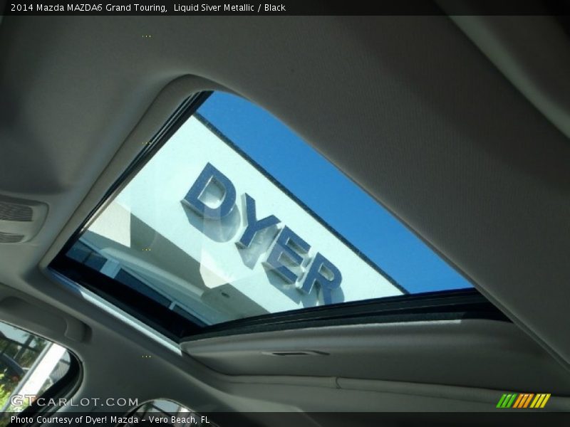Liquid Siver Metallic / Black 2014 Mazda MAZDA6 Grand Touring