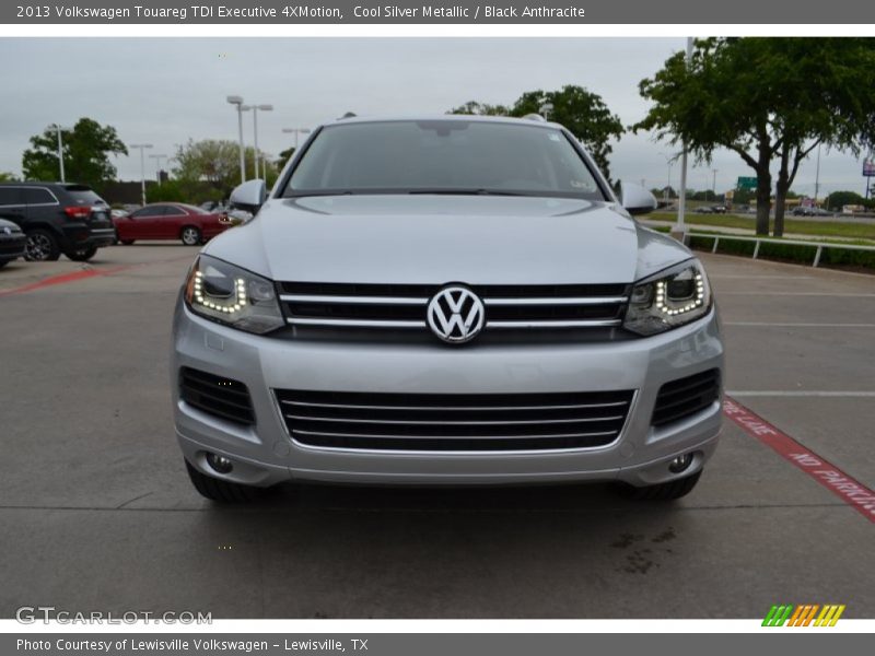 Cool Silver Metallic / Black Anthracite 2013 Volkswagen Touareg TDI Executive 4XMotion
