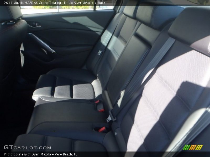 Liquid Siver Metallic / Black 2014 Mazda MAZDA6 Grand Touring