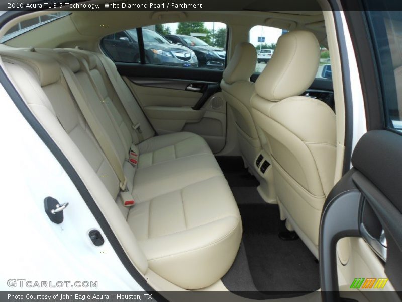 White Diamond Pearl / Parchment 2010 Acura TL 3.5 Technology