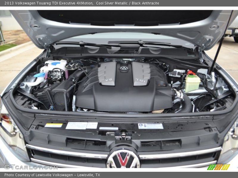 Cool Silver Metallic / Black Anthracite 2013 Volkswagen Touareg TDI Executive 4XMotion