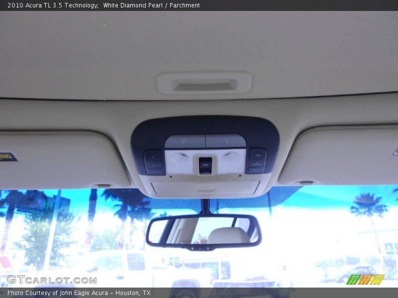 White Diamond Pearl / Parchment 2010 Acura TL 3.5 Technology