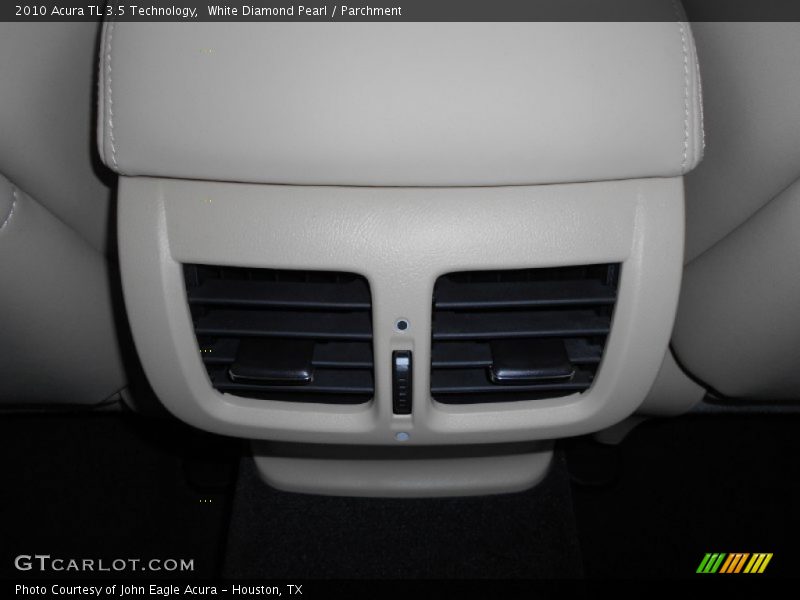 White Diamond Pearl / Parchment 2010 Acura TL 3.5 Technology